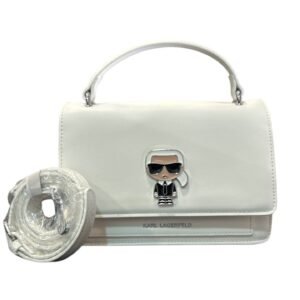 KARL LAGERFELD ΤΣΑΝΤΑ ΛΕΥΚΗ