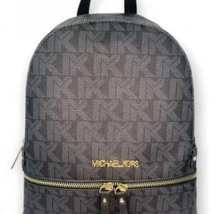 MICHAEL KORS ΣΑΚΙΔΙΟ ΠΛΑΤΗΣ ΜΑΥΡΟ-ΜΠΛΕ